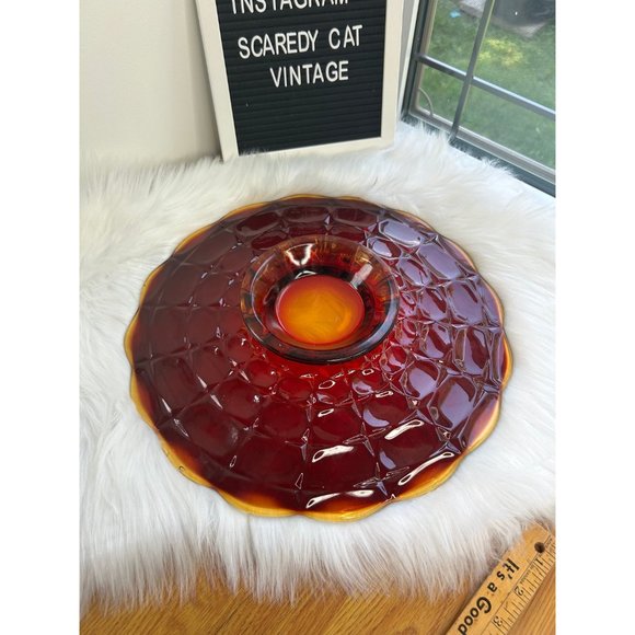 Indiana constellation amberina cake dessert serving platter tray stand - Picture 3 of 7